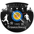 Schallplattenuhr Vereinsliebe Braunschweig