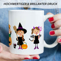 Bedruckte Tasse mit Motiv im Kinderkostüme Design