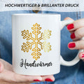 Bedruckte Tasse mit Weihnachtsmotiv - Handwärmer