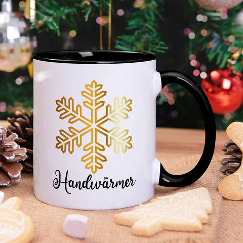 Bedruckte Tasse mit Weihnachtsmotiv - Handwärmer