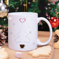 Bedruckte Tasse mit Weihnachtsmotiv - Es wird Zeit den Kaffee durch Glühwein