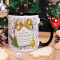 Bedruckte Tasse mit Weihnachtsmotiv im Du bist ein Geschenk Design