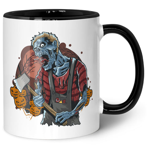 Bedruckte Tasse mit Motiv im Zombie Design