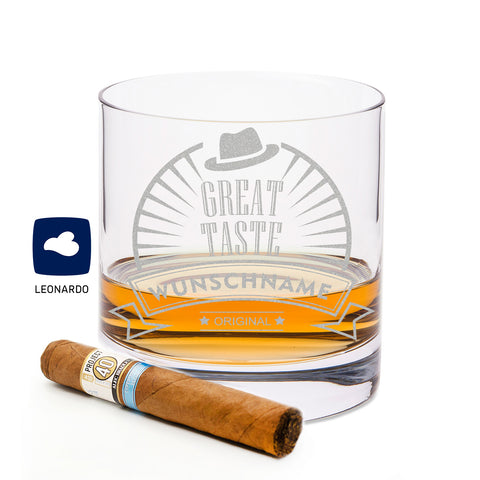 Leonardo Whiskyglas Great Taste mit Gravur