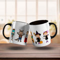 Bedruckte Tasse mit Motiv im Kinderkostüme Design