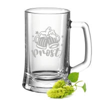 Montana Bierkrug mit Gravur "Prost Bier" - 300 ml