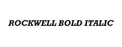 Rockwell-Bold-Italic